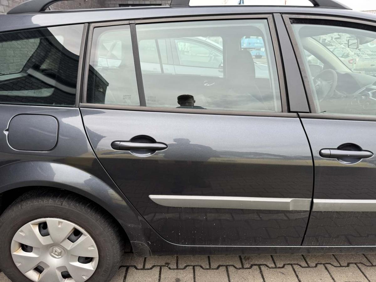Renault Megane 2 original T&uuml;r hinten rechts Kombi TEB66 Graphitschwarz Rohbau Bj.2006